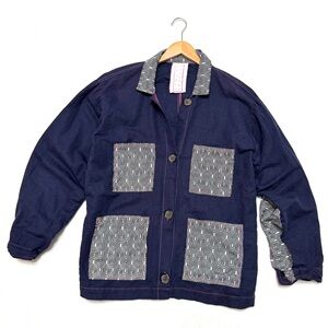 Poncho Project NYC Linen Jacket One Size Fits All Oversized ( S M L XL )